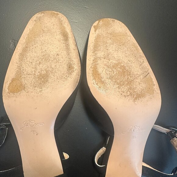 J Crew Maisie Ankle-strap Heels In Italian Suede For Women - Picture 5 of 5